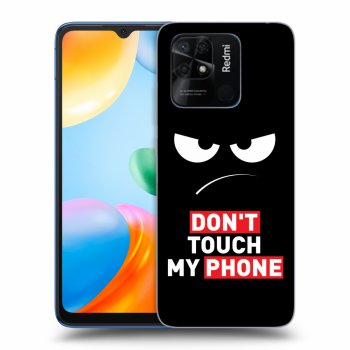 Husă pentru Xiaomi Redmi 10C - Angry Eyes - Transparent