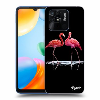 Husă pentru Xiaomi Redmi 10C - Flamingos couple