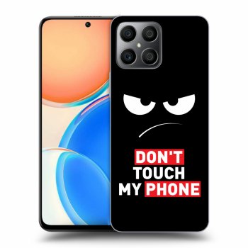 Husă pentru Honor X8 4G - Angry Eyes - Transparent