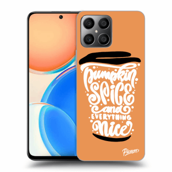 Husă pentru Honor X8 - Pumpkin coffee