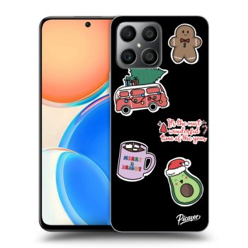 Picasee ULTIMATE CASE pentru Honor X8 - Christmas Stickers