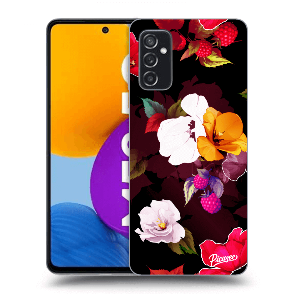 Picasee ULTIMATE CASE pentru Samsung Galaxy M52 5G - Flowers and Berries