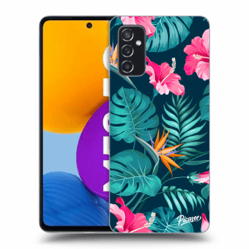 Husă pentru Samsung Galaxy M52 5G - Pink Monstera