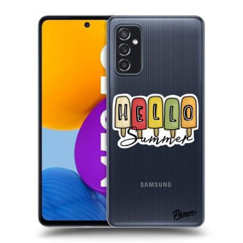 Picasee husă transparentă din silicon pentru Samsung Galaxy M52 5G - Ice Cream