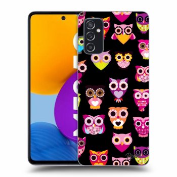 Husă pentru Samsung Galaxy M52 5G - Owls