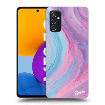 Husă pentru Samsung Galaxy M52 5G - Pink liquid