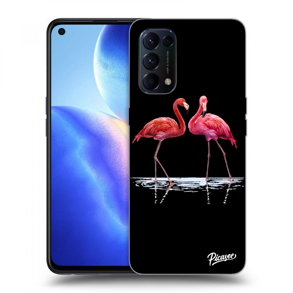 Picasee ULTIMATE CASE pentru OPPO Reno 5 5G - Flamingos couple
