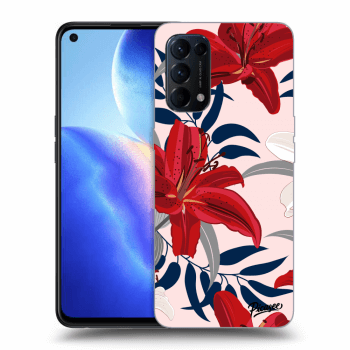 Picasee ULTIMATE CASE pentru OPPO Reno 5 5G - Red Lily