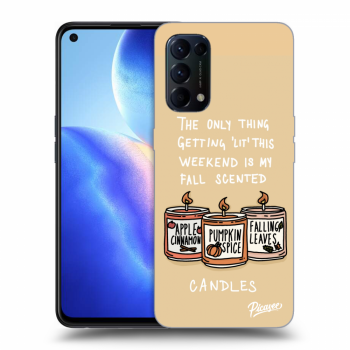 Husă pentru OPPO Reno 5 5G - Candles