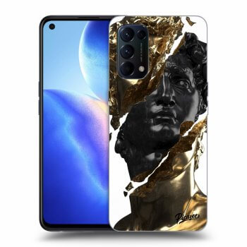 Husă pentru OPPO Reno 5 5G - Gold - Black