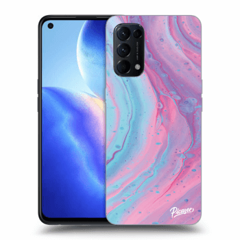 Husă pentru OPPO Reno 5 5G - Pink liquid