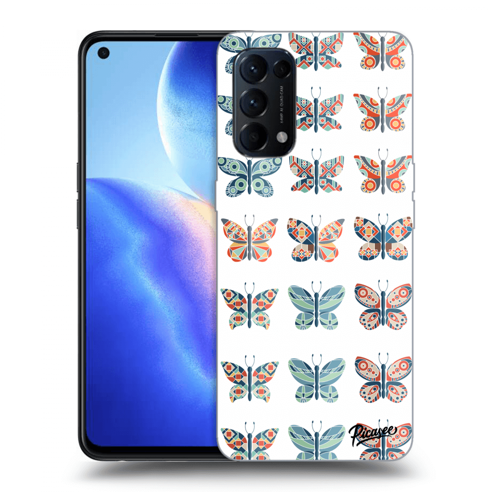 Picasee ULTIMATE CASE pentru OPPO Reno 5 5G - Butterflies