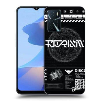 Husă pentru OPPO A16 - BLACK DISCO