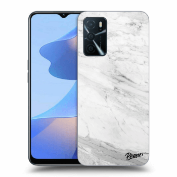 Picasee ULTIMATE CASE pentru OPPO A16 - White marble