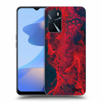 Husă pentru OPPO A16 - Organic red