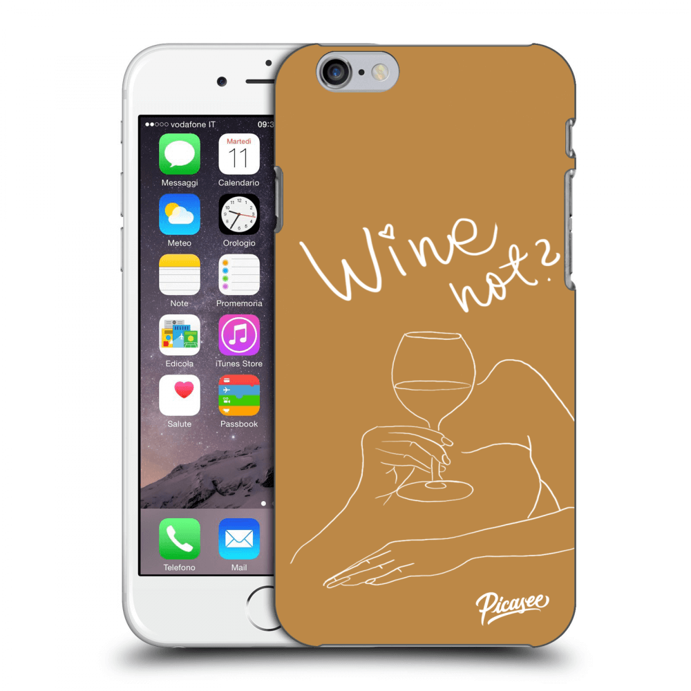 Picasee ULTIMATE CASE pentru Apple iPhone 6/6S - Wine not