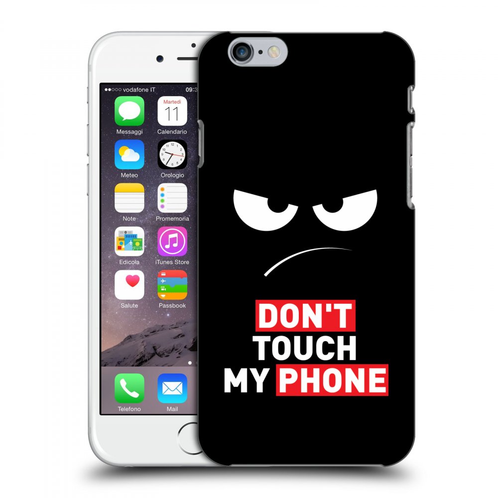 Picasee ULTIMATE CASE pentru Apple iPhone 6/6S - Angry Eyes - Transparent
