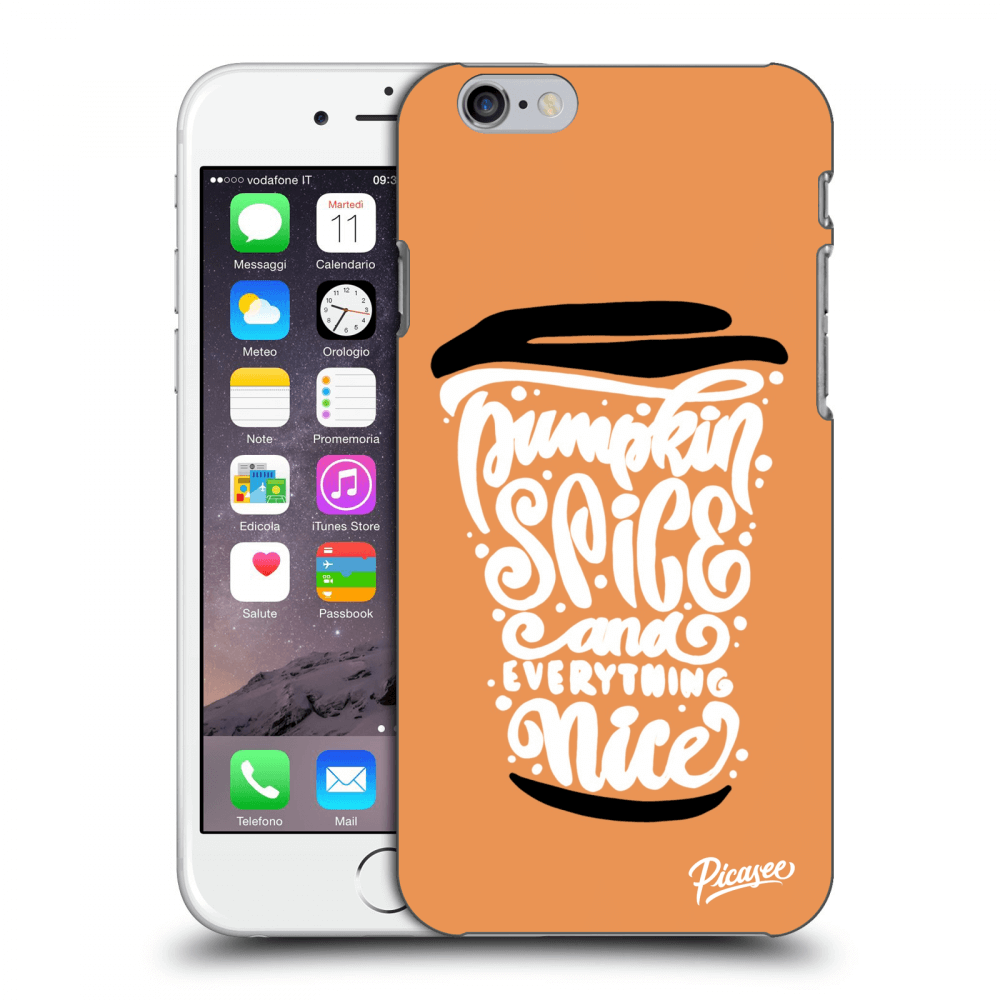 Picasee ULTIMATE CASE pentru Apple iPhone 6/6S - Pumpkin coffee