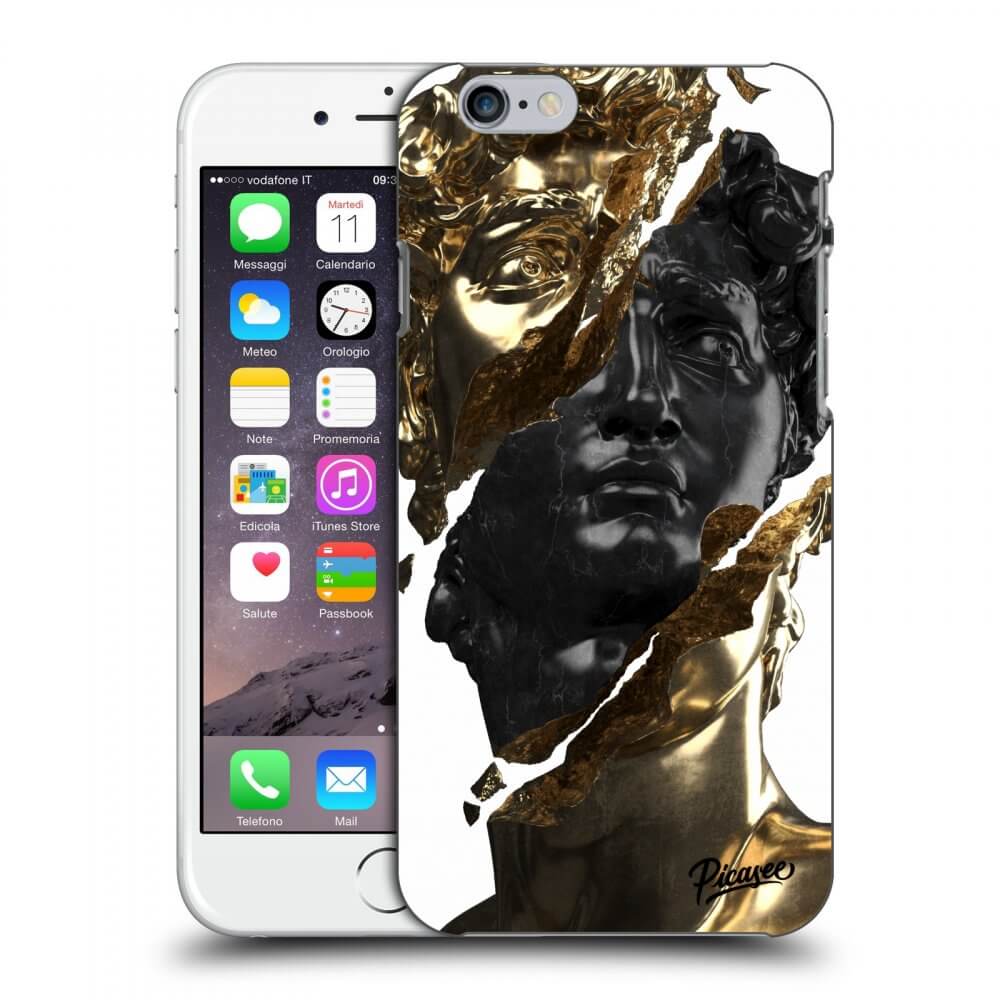 Picasee ULTIMATE CASE pentru Apple iPhone 6/6S - Gold - Black