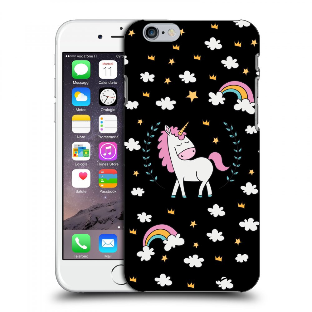 Picasee ULTIMATE CASE pentru Apple iPhone 6/6S - Unicorn star heaven