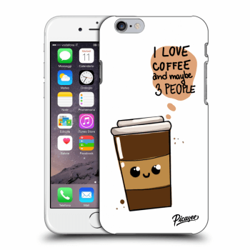 Picasee ULTIMATE CASE pentru Apple iPhone 6/6S - Cute coffee
