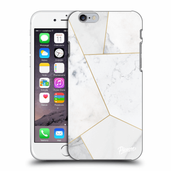 Husă pentru Apple iPhone 6/6S - White tile