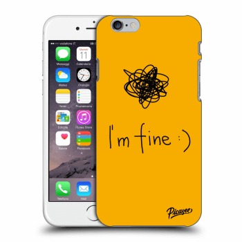 Picasee ULTIMATE CASE pentru Apple iPhone 6/6S - I am fine