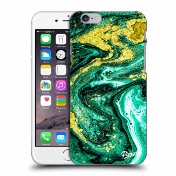Husă pentru Apple iPhone 6/6S - Green Gold