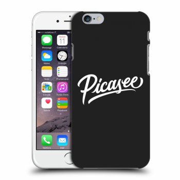 Picasee husă neagră din silicon pentru Apple iPhone 6/6S - Picasee - White