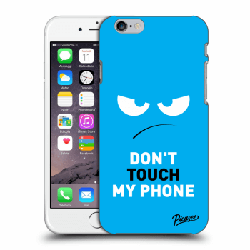 Picasee ULTIMATE CASE pentru Apple iPhone 6/6S - Angry Eyes - Blue