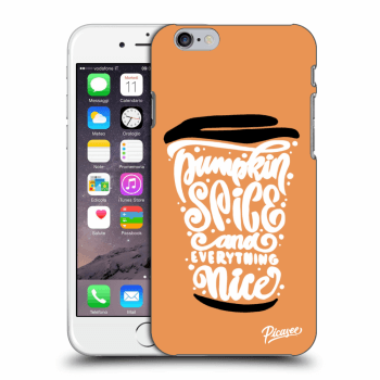Husă pentru Apple iPhone 6/6S - Pumpkin coffee