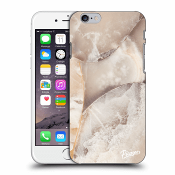 Picasee husă transparentă din silicon pentru Apple iPhone 6/6S - Cream marble