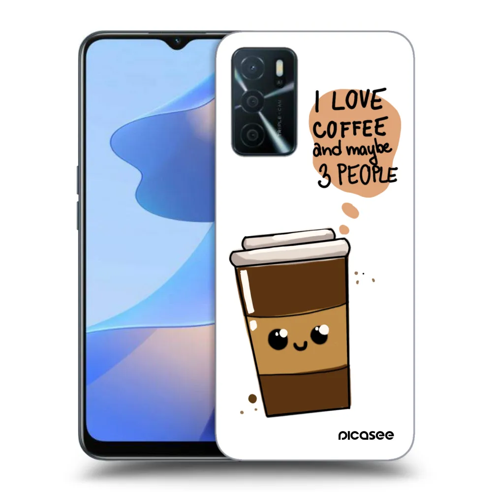Picasee ULTIMATE CASE pentru OPPO A16s - Cute coffee