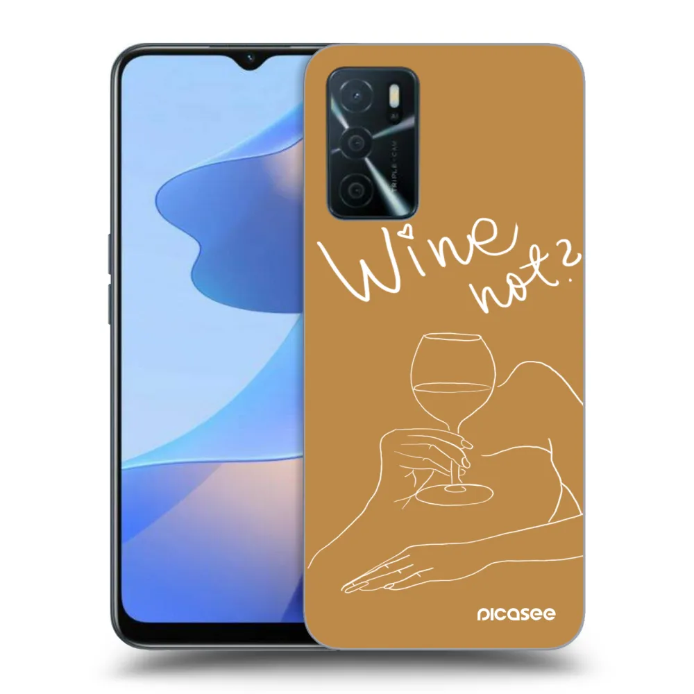Picasee ULTIMATE CASE pentru OPPO A16s - Wine not