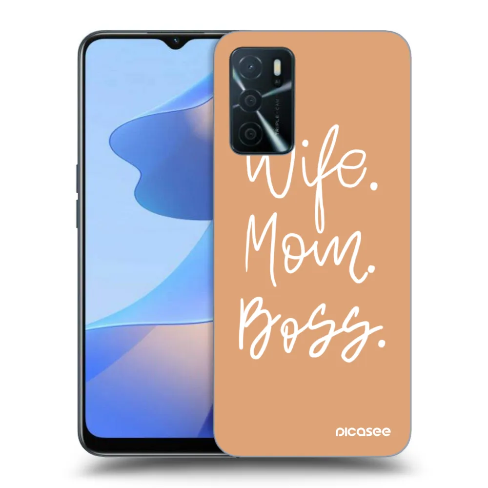 Picasee ULTIMATE CASE pentru OPPO A16s - Boss Mama
