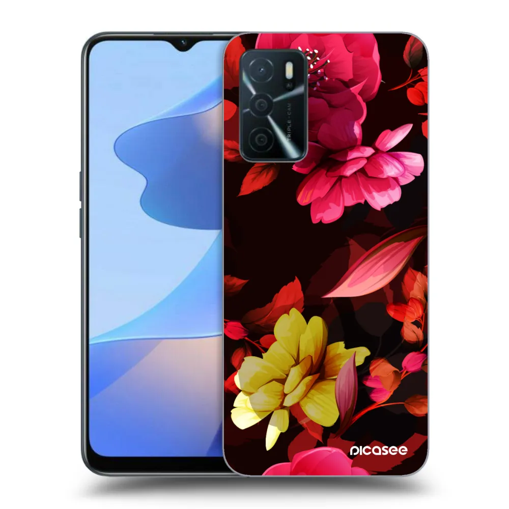 Picasee ULTIMATE CASE pentru OPPO A16s - Dark Peonny