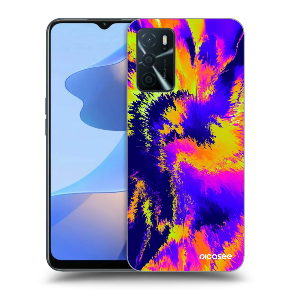 Picasee ULTIMATE CASE pentru OPPO A16s - Burn