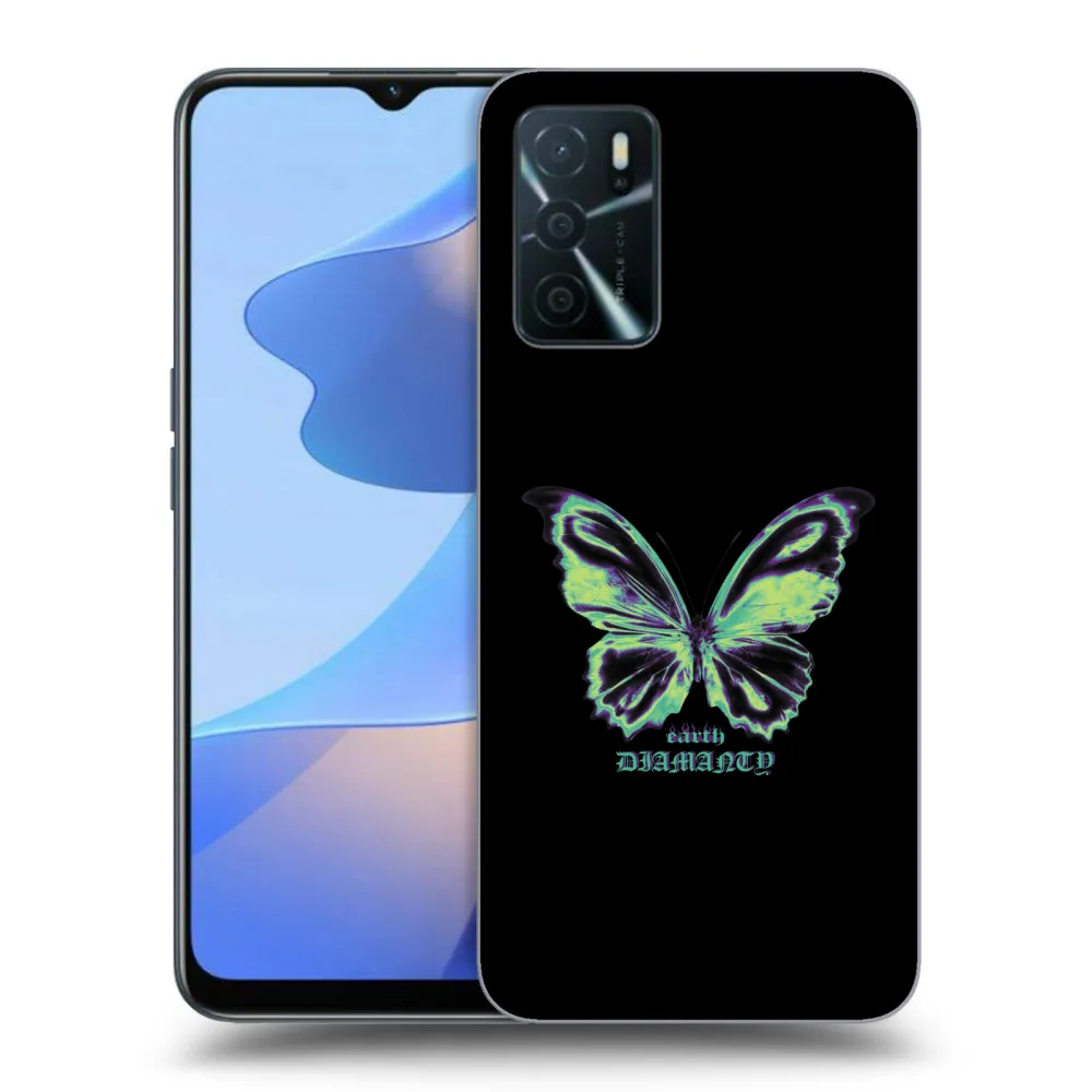 Picasee ULTIMATE CASE pentru OPPO A16s - Diamanty Blue