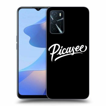 Husă pentru OPPO A16s - Picasee - old logo - white
