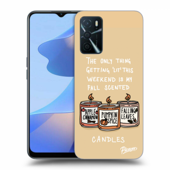 Husă pentru OPPO A16s - Candles