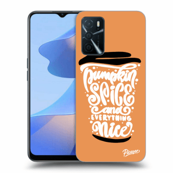 Husă pentru OPPO A16s - Pumpkin coffee