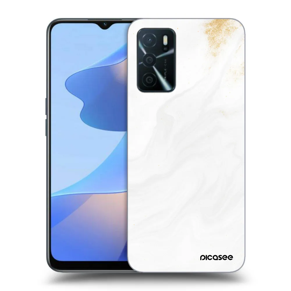 Picasee ULTIMATE CASE pentru OPPO A16s - White