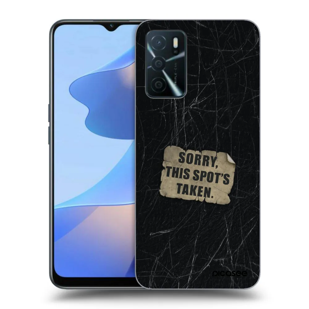 Picasee ULTIMATE CASE pentru OPPO A16s - SORRY