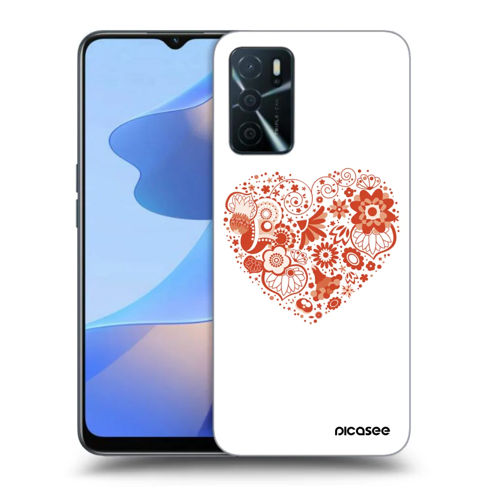 Picasee ULTIMATE CASE pentru OPPO A16s - Big heart