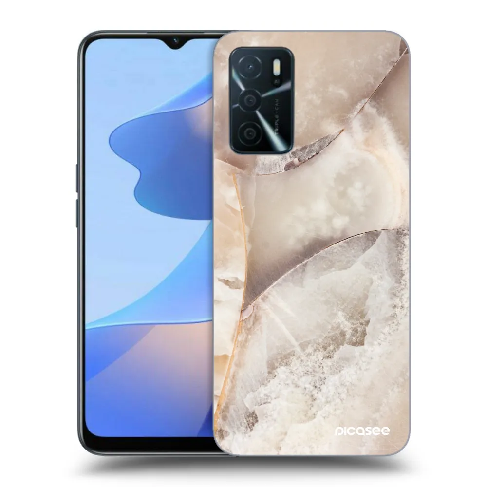 Picasee ULTIMATE CASE pentru OPPO A16s - Cream marble
