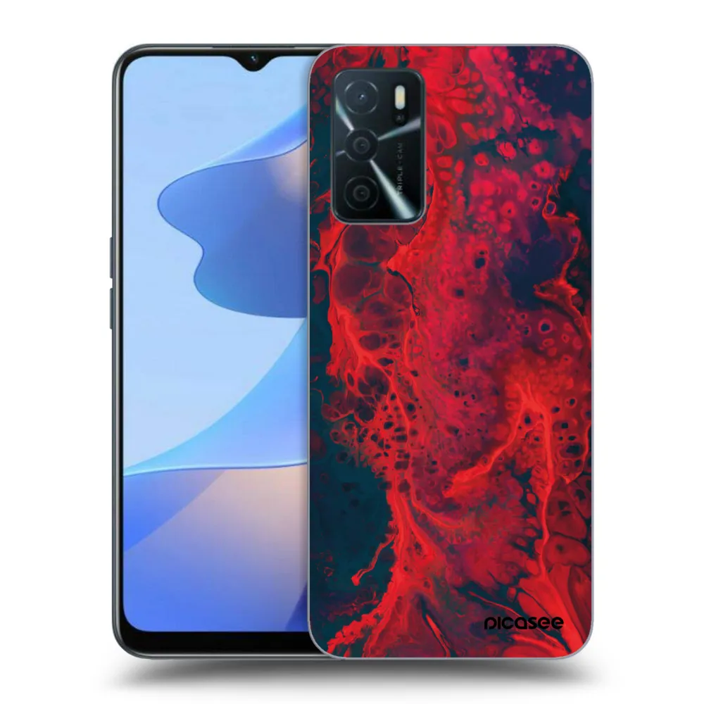 Picasee ULTIMATE CASE pentru OPPO A16s - Organic red