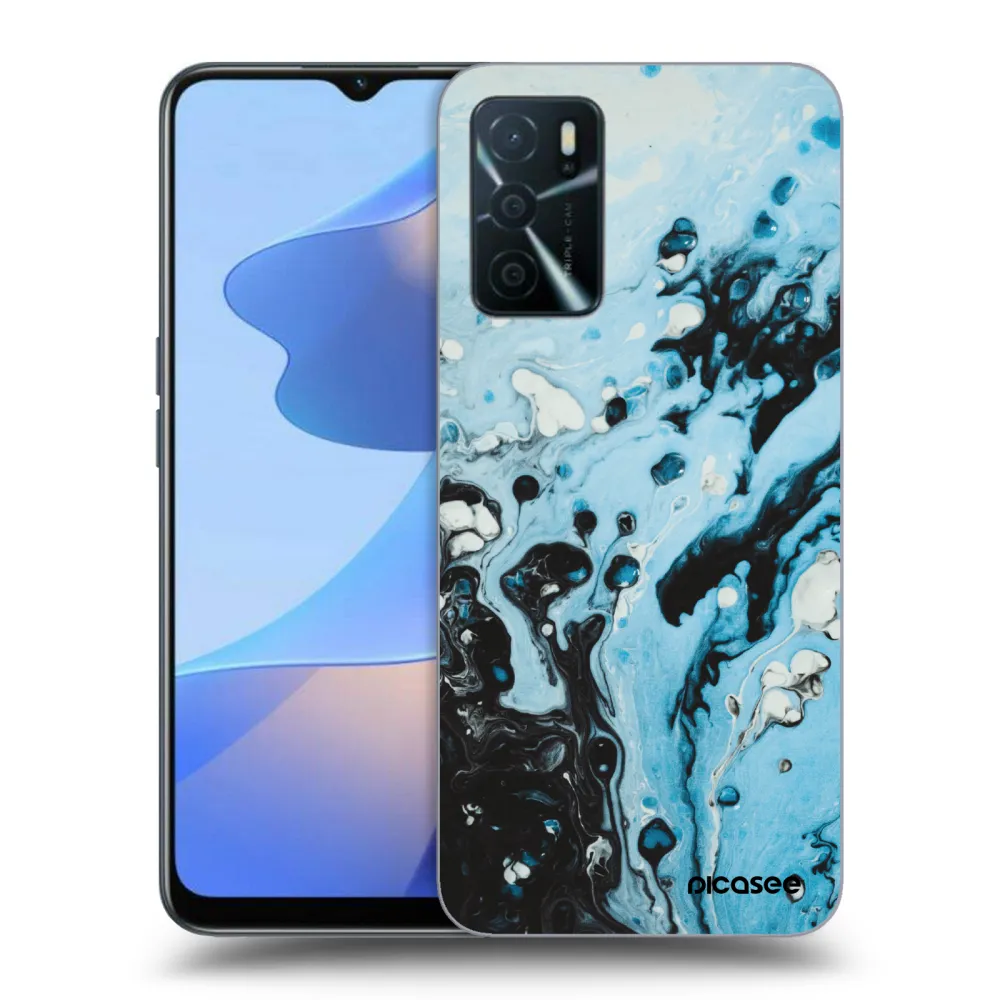 Picasee ULTIMATE CASE pentru OPPO A16s - Organic blue