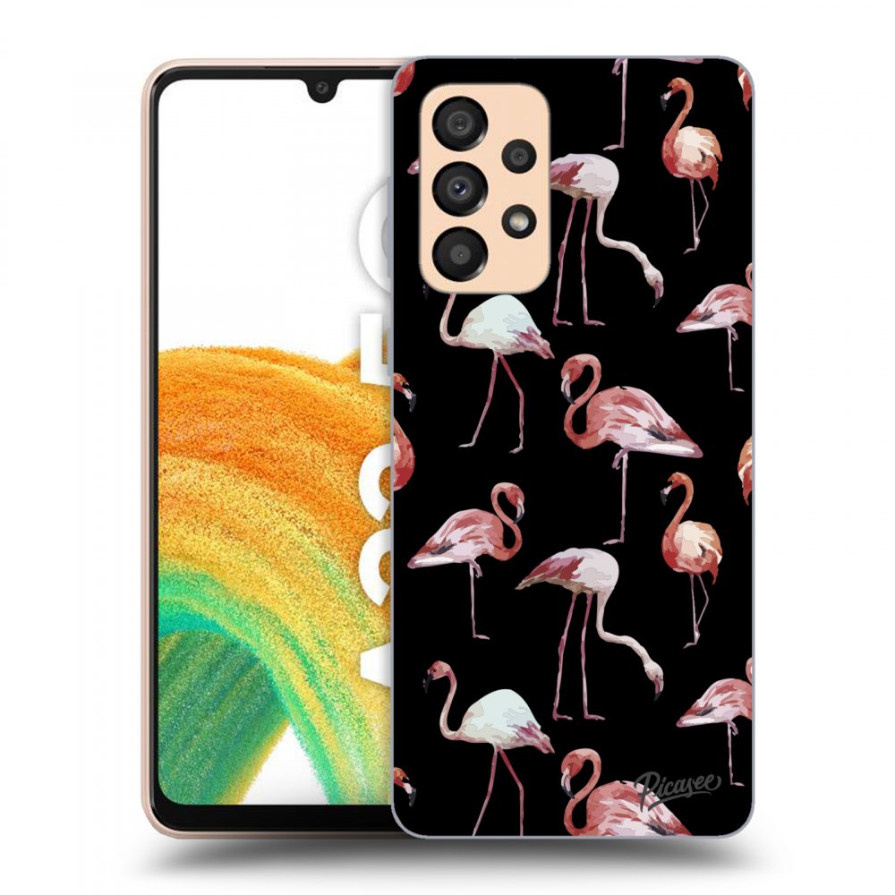 Picasee ULTIMATE CASE pentru Samsung Galaxy A33 5G A336 - Flamingos