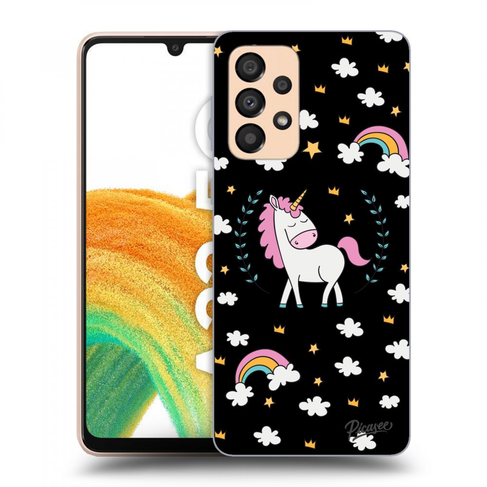 Picasee ULTIMATE CASE pentru Samsung Galaxy A33 5G A336 - Unicorn star heaven