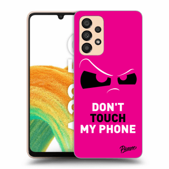 Husă pentru Samsung Galaxy A33 5G A336 - Cloudy Eye - Pink